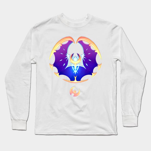 MOON Long Sleeve T-Shirt by OilPanic